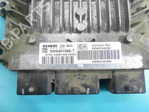 Engine control unit (ECU) PEUGEOT PARTNER MPV (5_, G_) 2.0 HDI | BP37808105M57 - Image 2