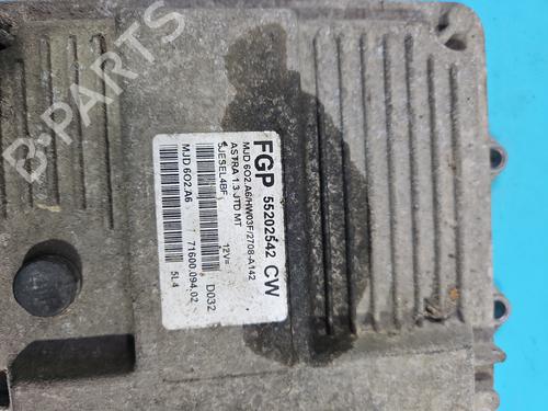 Engine control unit (ECU) OPEL ASTRA H GTC (A04) 1.8 (L08) | BP37810210M57 - Image 5