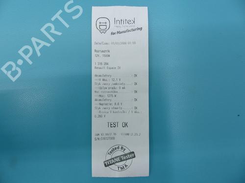 Starter RENAULT ESPACE IV (JK0/1_) 3.0 dCi (JK0J, JK0V) | BP37892531M8  - Image 5