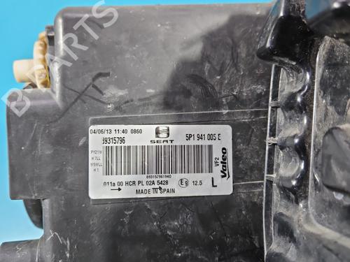 Left headlight SEAT LEON (1P1) | BP39637286C28 - Image 11