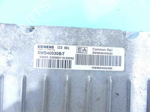 Engine control unit (ECU) PEUGEOT 307 SW (3H) 2.0 HDI 90 | BP37803081M57 - Image 3