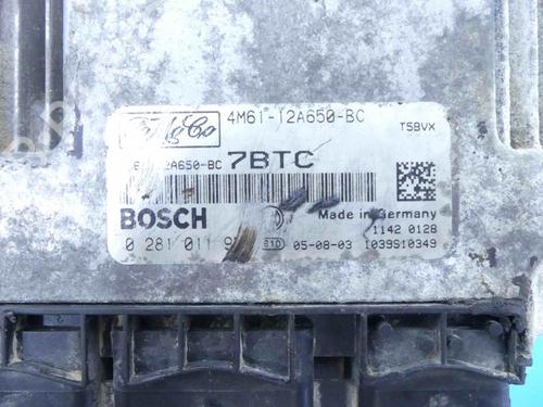 Engine control unit (ECU) MAZDA 3 (BK) 1.6 DI Turbo | BP37803858M57 - Image 3