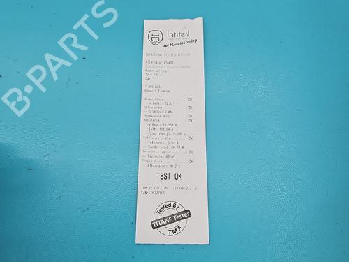 Alternator RENAULT FLUENCE (L3_) 1.5 dCi | BP38115714M7 - Image 7