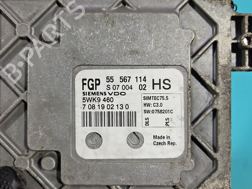 Engine control unit (ECU) OPEL ASTRA H GTC (A04) 1.8 (L08) | BP37856649M57 - Image 6