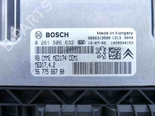 Engine control unit (ECU) PEUGEOT 508 SW I (8E_) 1.6 THP | BP37887033M57 - Image 3