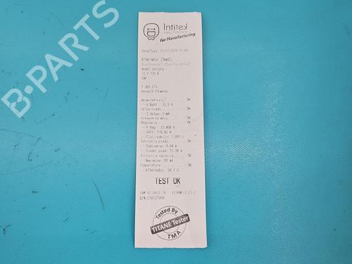 Alternator RENAULT FLUENCE (L3_) 1.5 dCi | BP38116901M7 - Image 8