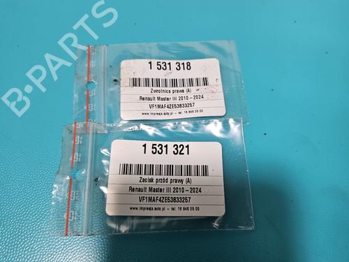 Right front steering knuckle RENAULT MASTER III Van (FV) 2.3 dCi 165 FWD (FV0P, FV0U, FV11, FV12, FV1E) | BP38150066M26 - Image 3