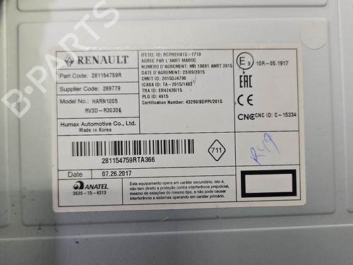 Radio DACIA LODGY (JS_) 1.6 LPG (JSAV) | BP38560294E6  - Image 5