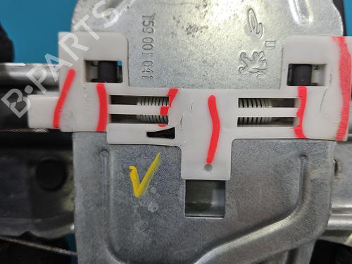 Front right window mechanism PEUGEOT 2008 I (CU_) 1.2 THP 130 / PureTech 130 | BP37829954C23 - Image 9