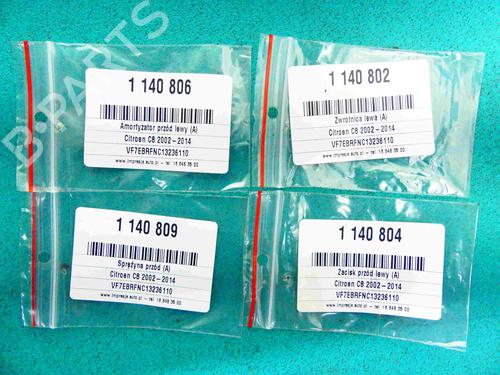 Shock absorber spring CITROËN C8 (EA_, EB_) 2.0 | BP37879780C152 - Image 2