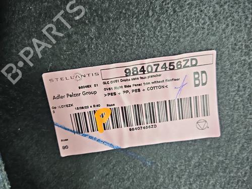 Boot lining OPEL ASTRA L (OV5) 1.5 Turbo D (FBYHZT, FBYHZJ) | BP38145036I3 - Image 5