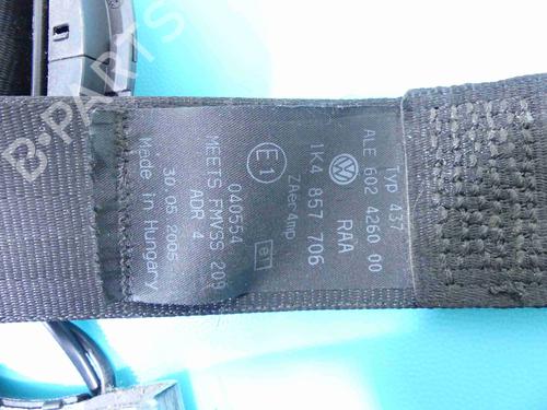 Front right seatbelt VW GOLF V (1K1) 2.0 GTI | BP37894926I25 - Image 8