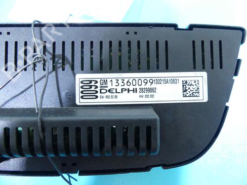 Climate control OPEL MERIVA B MPV (S10) 1.4 (75) | BP37895060I5 - Image 4