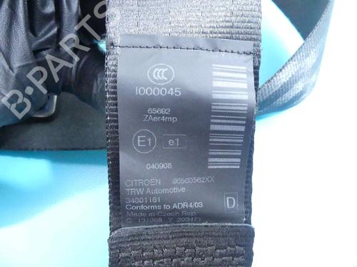 Front right seatbelt CITROËN C5 III (RD_) 2.7 HDi (RDUHZJ) | BP37879303I25  - Image 6