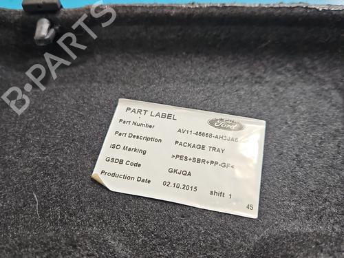 Rear parcel shelf FORD B-MAX (JK) | BP37824952C85 - Image 3