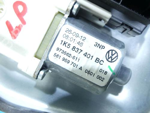 Front left window mechanism VW GOLF VI (5K1) 1.6 TDI | BP37808456C22 - Image 2