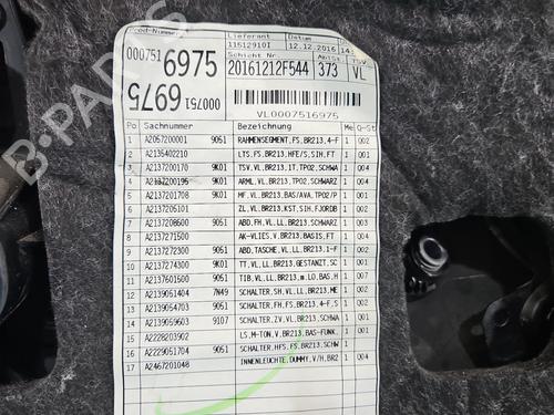 Forreste venstre beklædning MERCEDES-BENZ E-CLASS (W213) E 220 d 4-matic (213.005) | BP37819233C58 - Image 9
