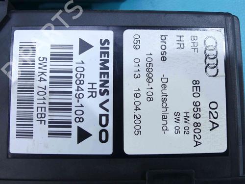 Rear right window mechanism AUDI A4 B7 (8EC) 1.8 T | BP37883383C25 - Image 3
