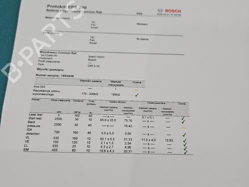 Injector AUDI A6 C6 (4F2) | BP38778128M100 - Image 3