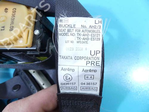 Front left seatbelt SUBARU IMPREZA Hatchback (GR, GH, G3) 1.5 AWD (GH3) | BP37885853I26 - Image 7