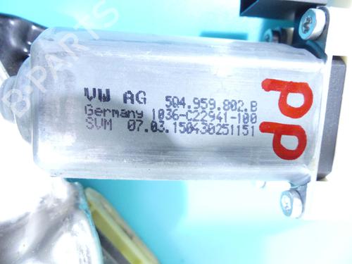 Front right window mechanism VW CC B7 (358) 2.0 TDI | BP37809415C23 - Image 3