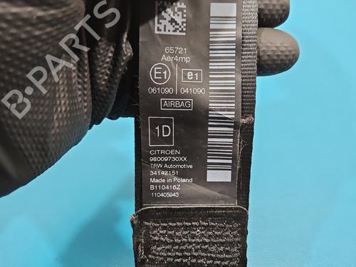 Front right seatbelt CITROËN C4 CACTUS 1.6 HDi 90 | BP37824518I25 - Image 11