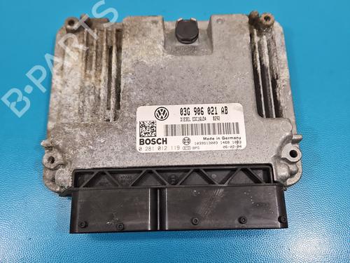 Engine control unit (ECU) VW PASSAT B6 (3C2) | BP37838513M57 - Image 2