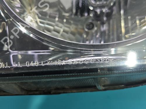 Left headlight KIA PREGIO Van (TB) 2.7 D | BP38757029C28 - Image 10