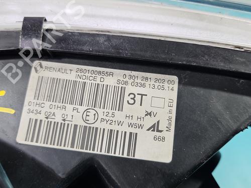Right headlight RENAULT CAPTUR I (J5_, H5_) 0.9 TCe 90 | BP37816953C29 - Image 9