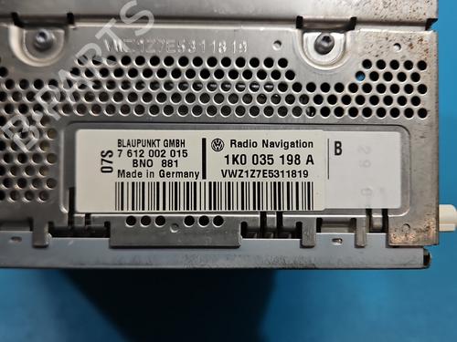 Radio VW PASSAT B6 (3C2) 2.0 FSI | BP37824632E6 - Image 8