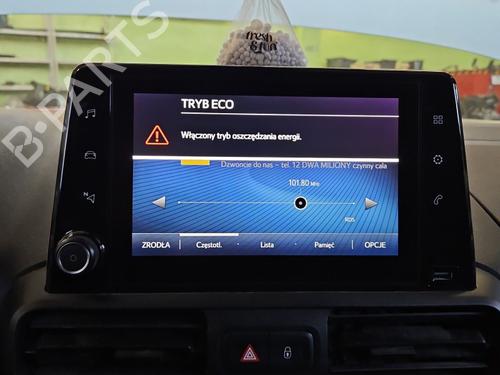 Used Radio Radio TOYOTA PROACE CITY Box Body/MPV (BPZ_) 1.5 D-4D 130 (BPZM) (131 hp) 38558062 38558062