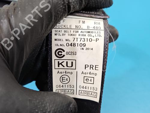 Front right seatbelt SUBARU FORESTER (SJ_) 2.0 D AWD (SJD) | BP37846657I25 - Image 9