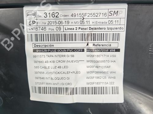 Front left panel SEAT LEON (5F1) | BP38145837C58 - Image 6