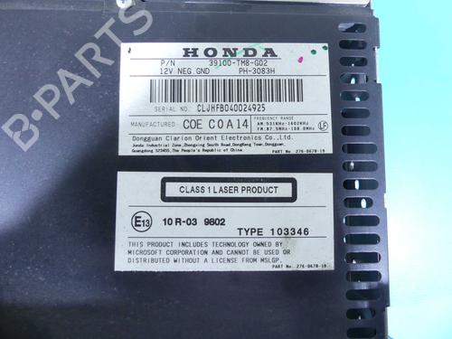 Radio HONDA INSIGHT (ZE_) 1.3 IMA (ZE28, ZE2) | BP37893653E6 - Image 7