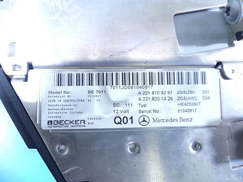 Electronic module MERCEDES-BENZ S-CLASS (W221, V221) S 320 CDI (221.022, 221.122) | BP37893092M83  - Image 7