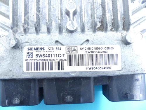 Engine control unit (ECU) CITROËN C2 (JM_) 1.4 HDi | BP37803850M57 - Image 3