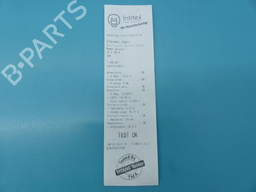 Alternator LANCIA LYBRA (839_) 1.8 16V (839AXB1A, 839AXG1A) | BP37806607M7 - Image 5