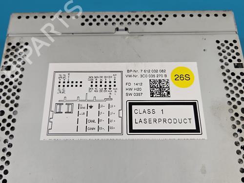 Radio VW GOLF VI (5K1) 1.6 TDI | BP38113637E6 - Image 5