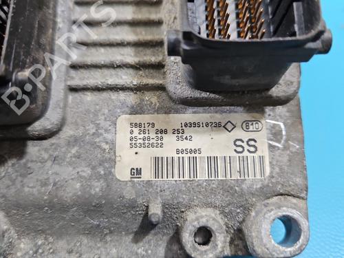 Engine control unit (ECU) OPEL CORSA C (X01) 1.2 Twinport (F08, F68) | BP40117589M57 - Image 2