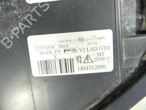 Left headlight PEUGEOT 807 (EB_) 2.2 HDi | BP38115150C28 - Image 13