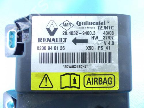 ECU airbags DACIA SANDERO 1.5 dCi | BP37893256M53 - Image 3