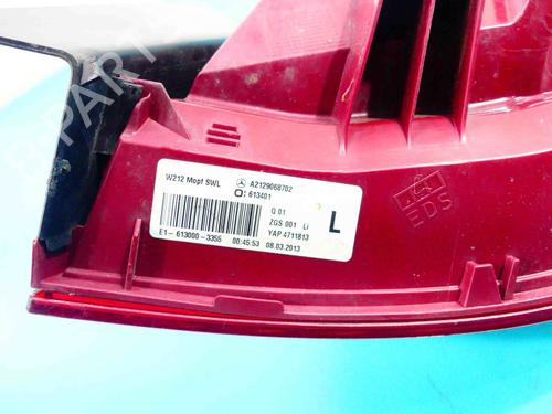 Left taillight MERCEDES-BENZ E-CLASS (W212) E 200 CDI / BlueTEC (212.005, 212.006) | BP37807014C34 - Image 7