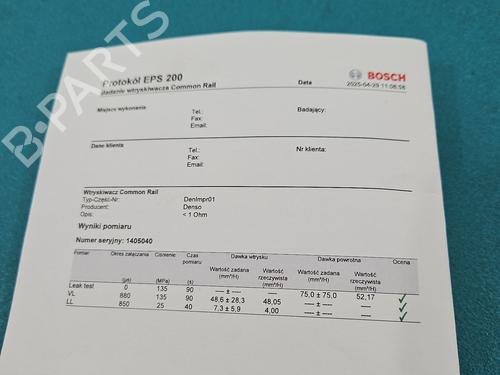 Injector FORD TRANSIT Van (FA_ _) 2.2 TDCi | BP38122156M100 - Image 3