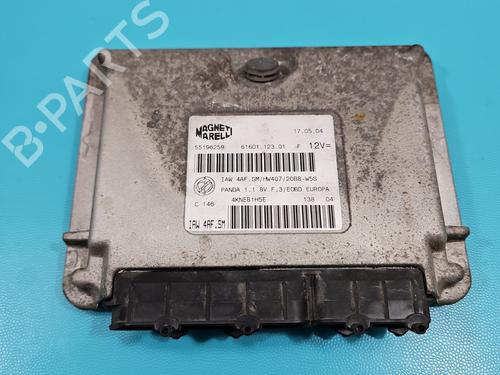 Engine control unit (ECU) FIAT PANDA (169_) 1.1 (169.AXA1A) | BP37817210M57 - Image 2