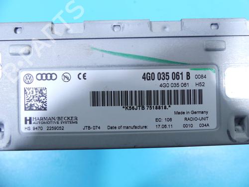 Radio AUDI A5 (8T3) 2.0 TFSI quattro | BP37895506E6 - Image 4