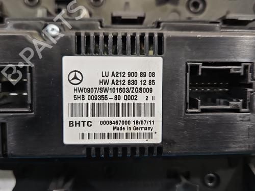 Climate control MERCEDES-BENZ E-CLASS (W212) E 200 CDI / BlueTEC (212.005, 212.006) | BP37850593I5 - Image 5