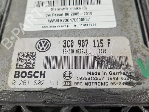 Engine control unit (ECU) VW PASSAT B6 Variant (3C5) 2.0 TFSI | BP37844286M57  - Image 5