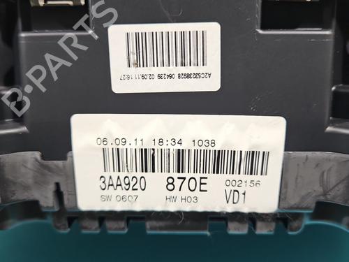 Instrument cluster VW PASSAT B7 Variant (365) 1.4 TSI EcoFuel | BP38119525C47 - Image 3