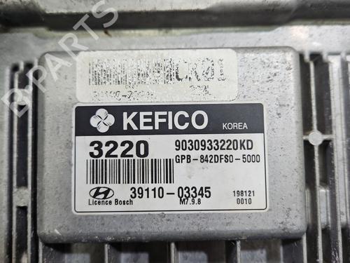 Engine control unit (ECU) HYUNDAI i20 I (PB, PBT) 1.2 | BP37847087M57 - Image 3