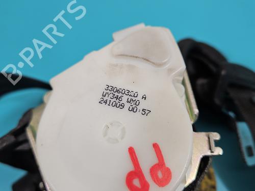 Front right seatbelt CITROËN C5 III (RD_) 2.0 HDi (RDRHD8, RDRHDJ, RDRHR8, RDRHRJ) | BP37814649I25 - Image 3